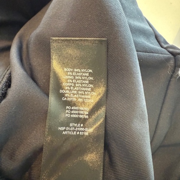 ARITZIA BABATON Countour black midi skirt Size XS - Picture 3 of 4